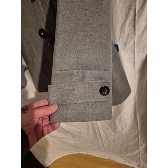 CALVIN KLEIN Toggle Coat with Removable Faux Fur Hood Size M /L. - Picture 7 of 12